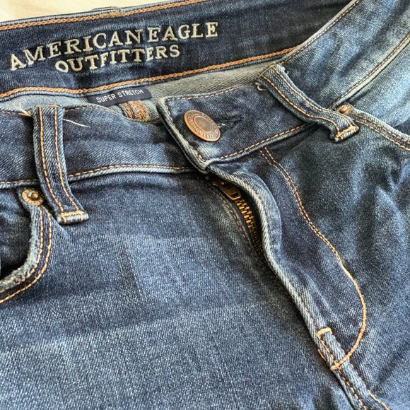 American Eagle Women's Super Stretch Jeans Size 4 - Picture 2 of 5